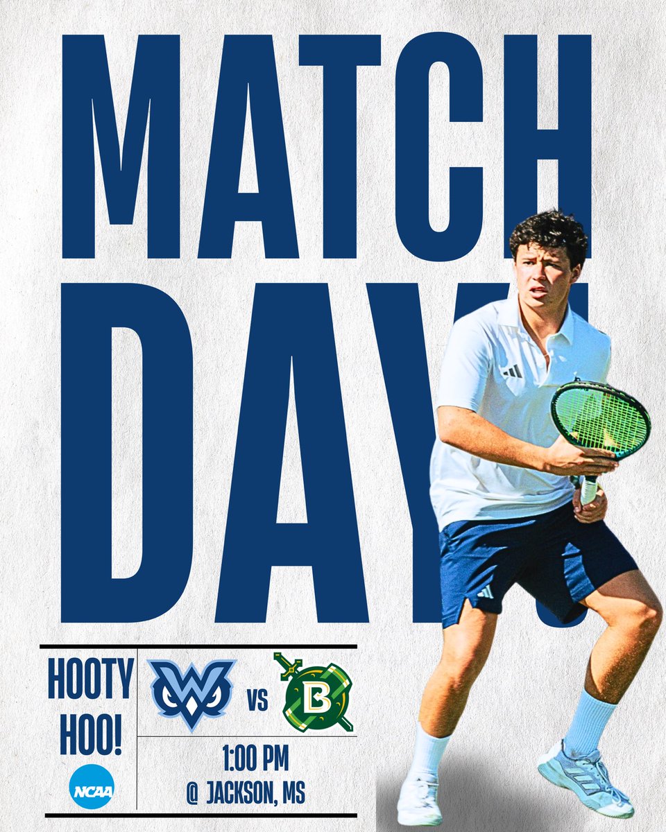 THE W TENNIS is on the road TODAY!
1 pm
at Belhaven 

LET’S GO, OWLS!