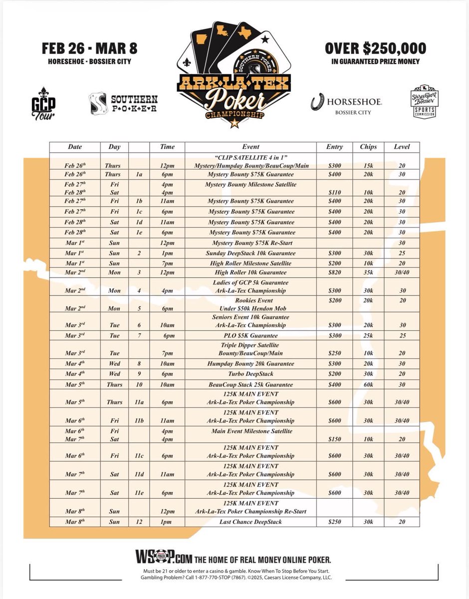 Couple of events are around the corner for GCP Tour!