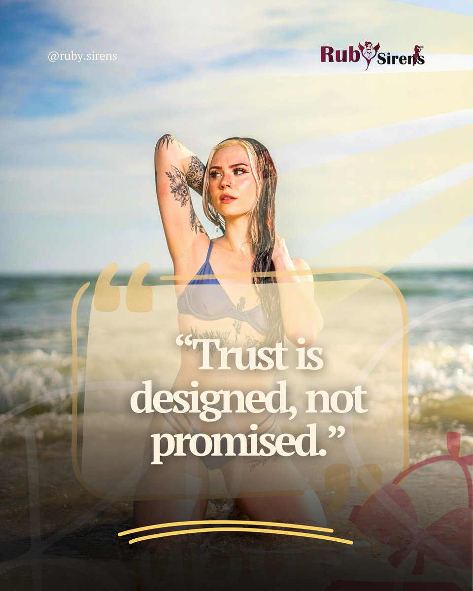 RubySirens's tweet photo. Trust isn’t promised.
It’s designed.

At Ruby Sirens, every detail exists for a reason.

#DesignedForTrust #LuxuryBranding #DiscreetPlatform #RubySirens https://t.co/LPQxbqdOAp