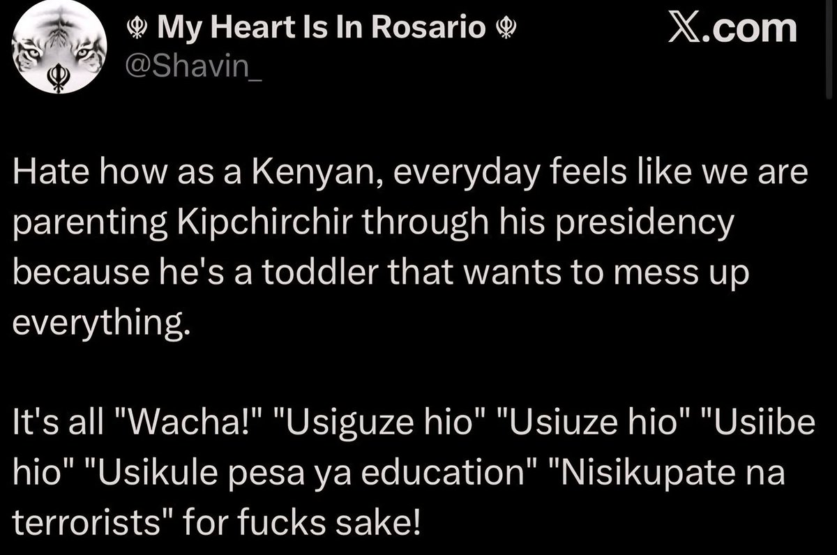 MutemiWaKiama's tweet image. 🤔