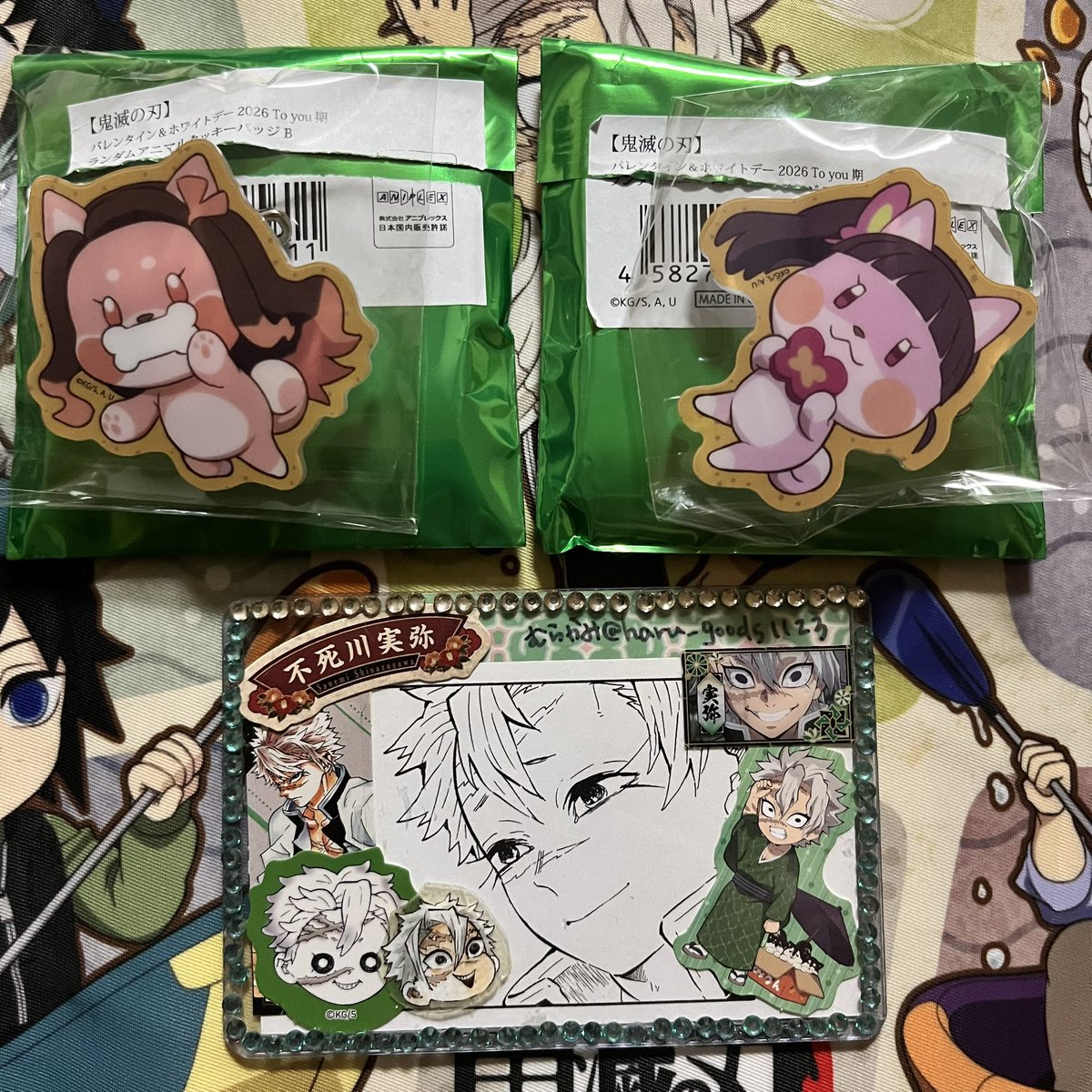 haru_goods1123's tweet photo. 【交換/譲渡】 鬼滅の刃 バレンタイン ホワイトデー アニマルクッキー バッジ

譲) 禰豆子・カナヲ

求) 実弥 or 定価＋送料

郵送 20日なんば手渡し
交換譲渡に優先はございません
検索からでもお気軽にお声かけください https://t.co/0HB4bzjrWs
