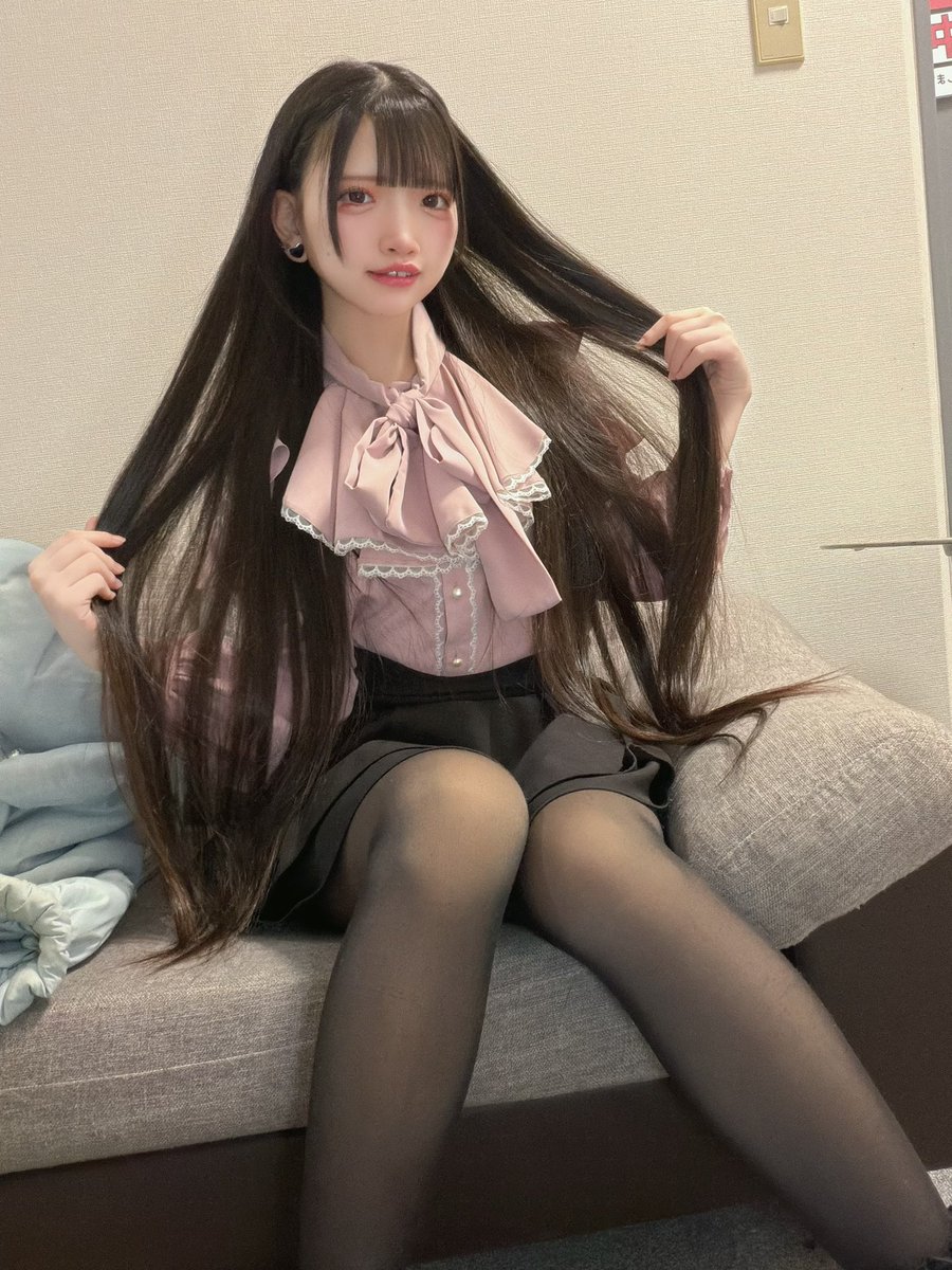 地雷系スーパーロングヘア♡