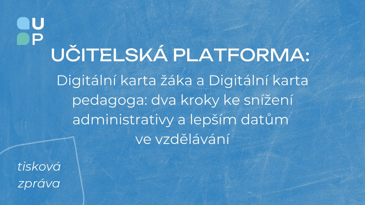 Učitelská platforma tweet media