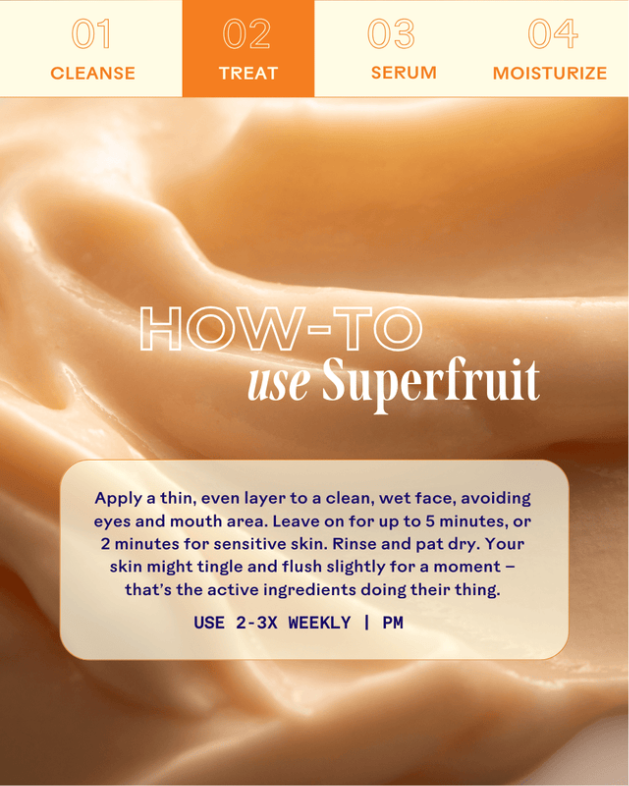 67mgm's tweet photo. Superfruit Lactic + Multifruit 8% AHA Exfoliating Mask ®
Get more info :   https://t.co/Z7M9ETD5Zn
A gentle exfoliating mask for all skin types, Superfruit's exfoliating Rice Powders polish the skin's surface while Fruit-Based AHAs brighten and https://t.co/CDwdgpQC17