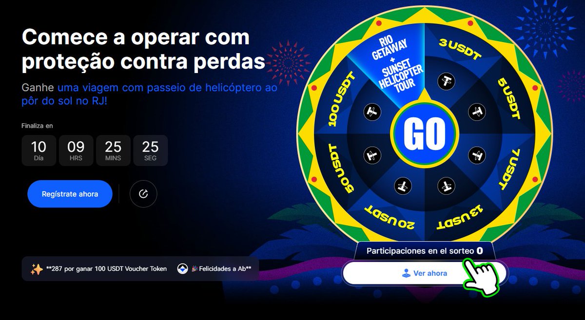 Quer explorar o mundo das criptos de uma forma divertida? 

Participe do BingXPrimeiraAventura! Exclusivo para novos usuários no Brasil, gire a roleta e ganhe prêmios incríveis. Seja você iniciante ou em busca de diversão, essa aventura é para você. Comece sua jornada cripto com