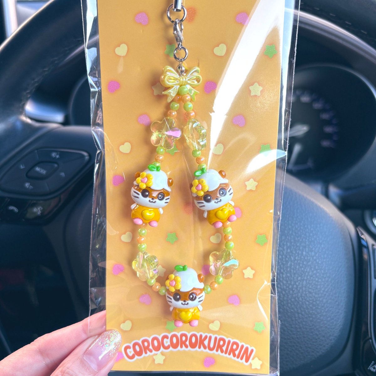 コロコロクリリンのストラップ買った🐹🧡🧡 このずんぐりしたクリリン