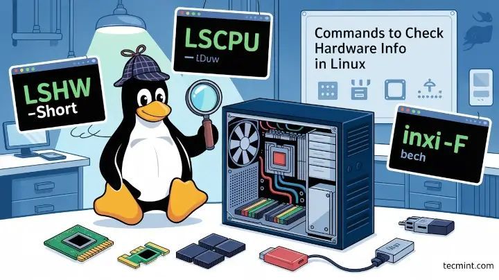 Jay52_TX's tweet photo. 11 Commands to Collect System and Hardware Info in #Linux || #LinuxCommands #LinuxOS #SysAdminTips https://t.co/C4JCT1b5xy https://t.co/Hd1UkPMzbP