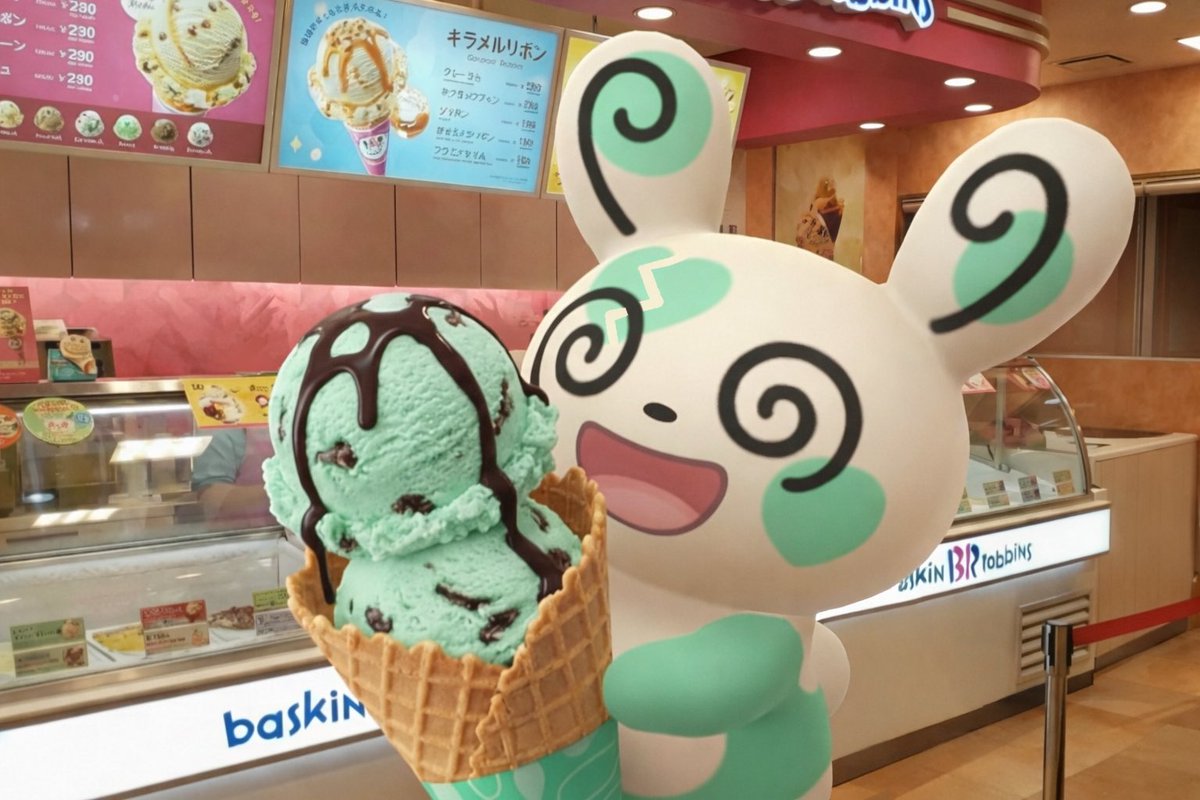 チョコミントパッチール💚
#チョコミントの日