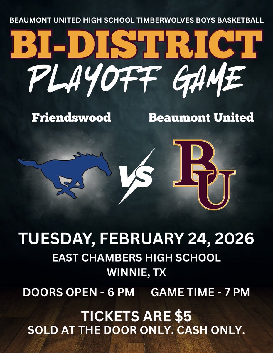 come out and support your fellow timberwolves as we embark on this journey to state 🏆
- Round 1 🏀