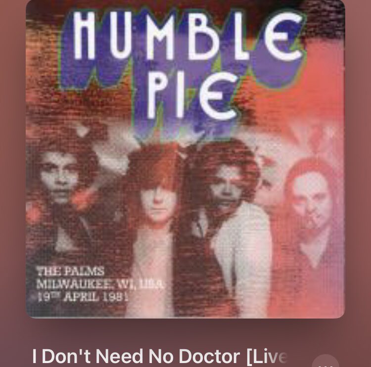 Nowplaying I Don't Need No Doctor [Live at the Palms, Milwaukee