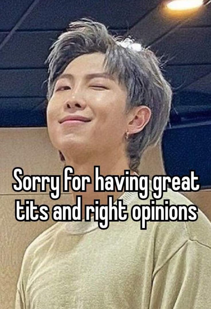 Namjoon have to say something ^^