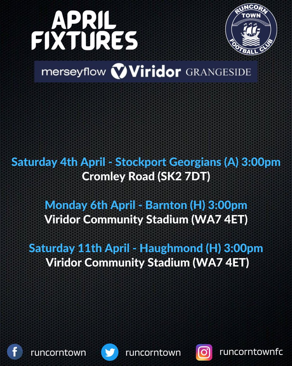 After some rearranged games this is how the rest of the season looks for us.

We’re clocking up the miles now with 10 of the next 11 games away from home!