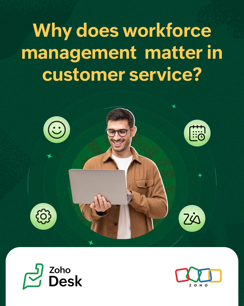 Zoho Desk tweet media