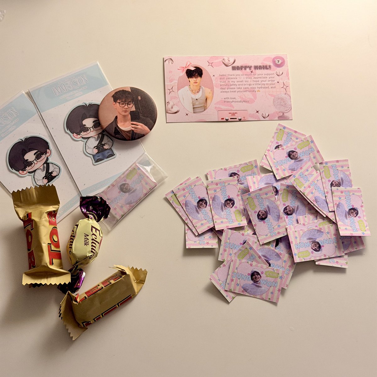byccn__'s tweet photo. 💌 : #PrettyPrintsByNics

hii @sweethooniverse, thank you so much for smooth transaction and high quality stickers!💗 https://t.co/w8q88UyCEC