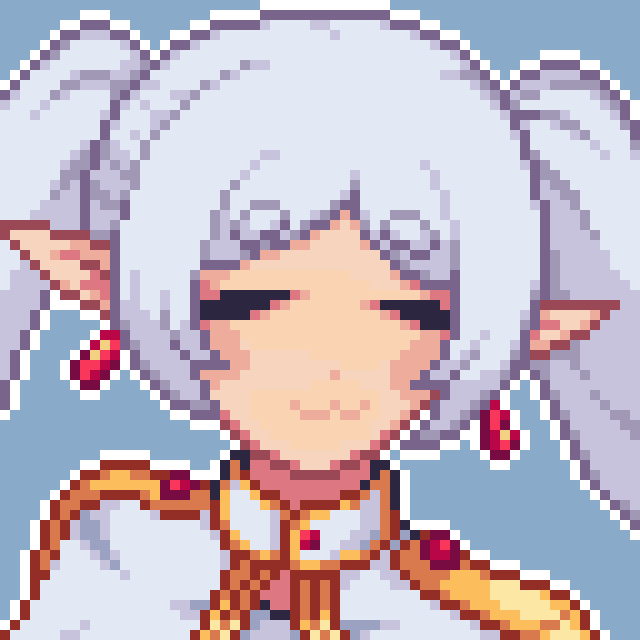 Frieren #pixelart #ドット絵