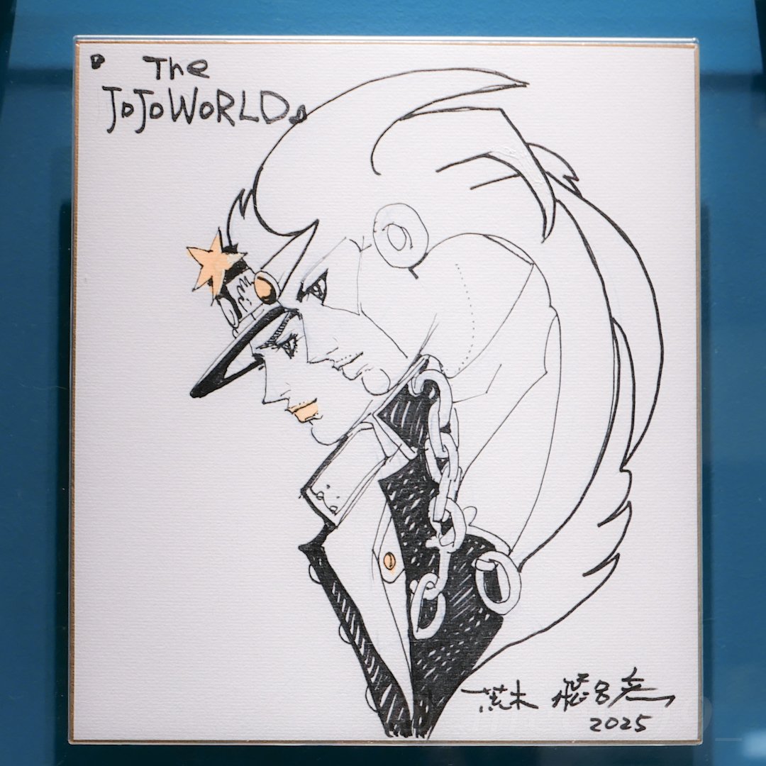 ジョジョワのサイン色紙♪ 美しすぎ…✨️✨️✨️ #JOJOWORLD