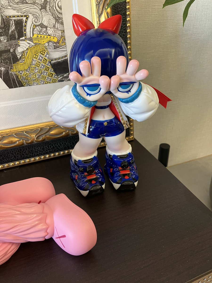 Byoshiaki1's tweet image. ソフビフィギュア
『むうぶちゃん』
ダメ元で抽選に応募したら当たりました！
有難うございます！

#emDASH
#GRAPEBRAIN