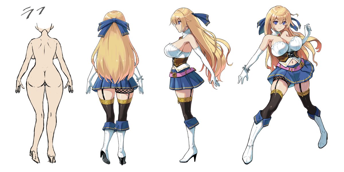 去年のキャラデザインのお仕事～ 