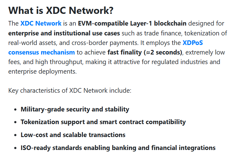 SatoshiSirenn's tweet image. Governments &amp;amp; institutions need private, secure blockchain infrastructure, and #XDC Subnets deliver exactly that. 🔐

Read more 👇
publish0x.com/blockchain-for…
@XDCNetwork  #Crypto #EnterpriseBlockchain #RWA