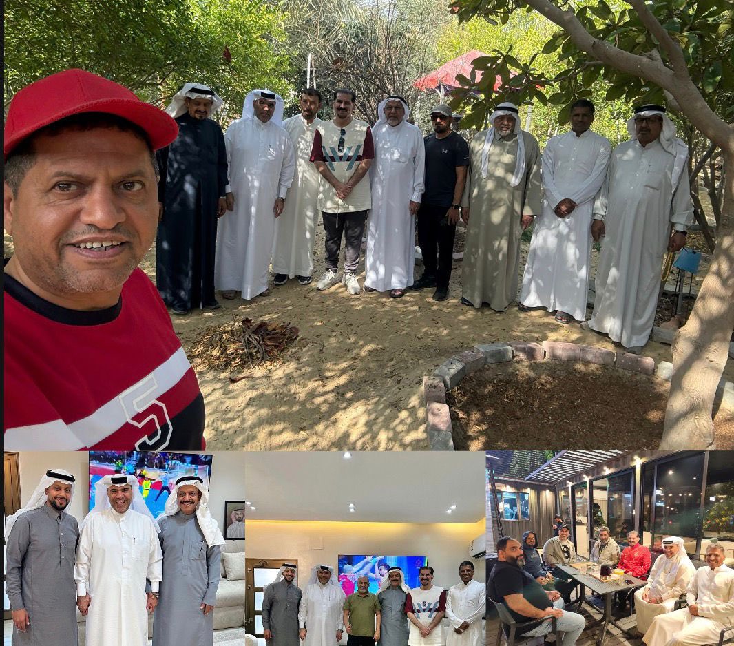 هذي الصور تجمعني مع الأصدقاء والأحباب من المنطقة الشرقية ( القطيف بجميع مناطقها) في السعودية الحبيبة ألف شكر لكم جميعًا على حسن الضيافة والكرم والاستقبال وكل الشكر أيضًا لمن لم يحالفنا الحظ برؤيتهم واكتفوا بالاتصال بنا والله إننا سعداء بشوفتكم
الله يجمعنا على خير دائما 🤲🇶🇦♥️🇸🇦🌹