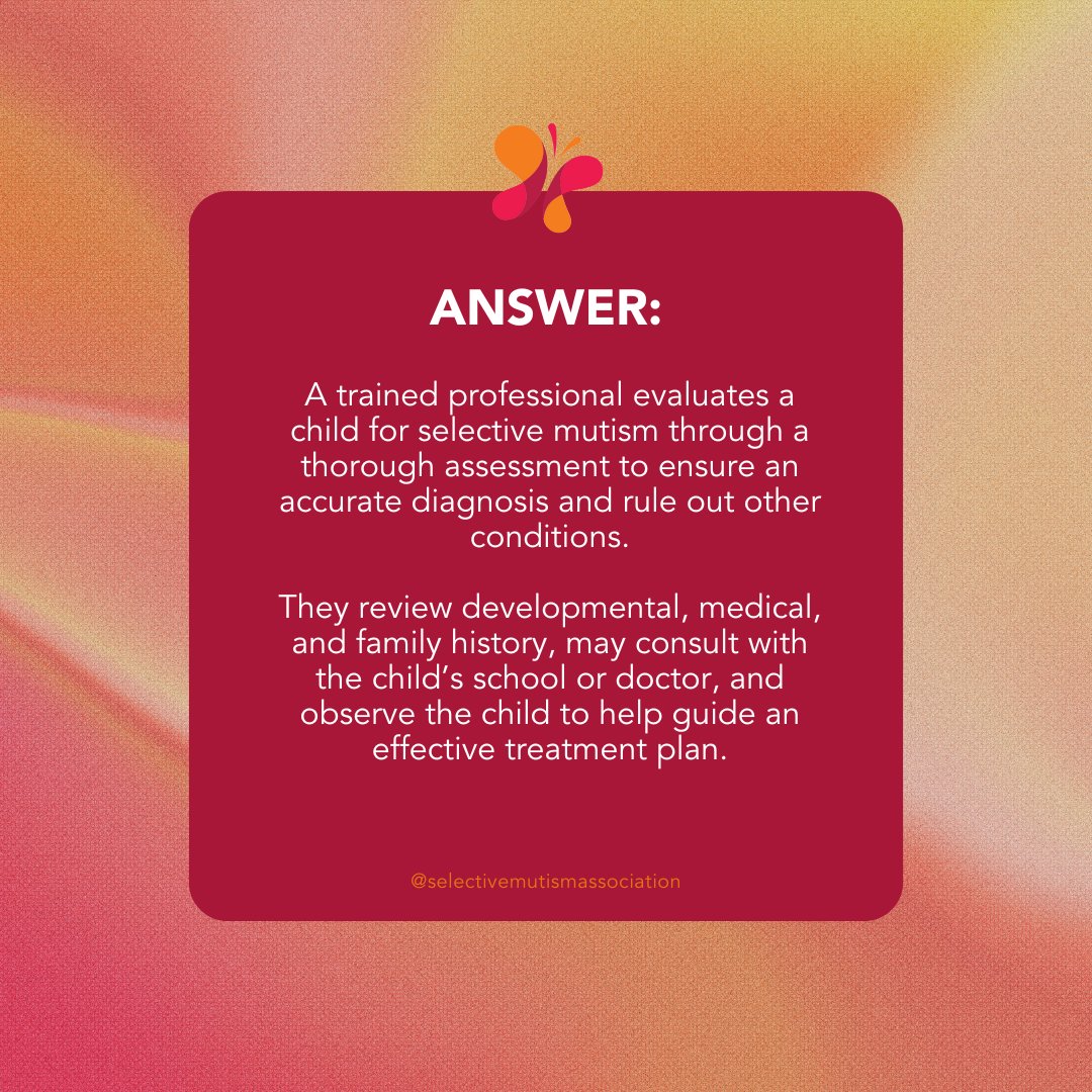 Selective Mutism Association tweet media