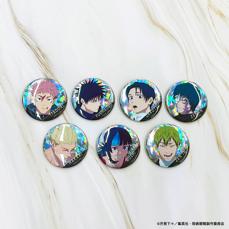 呪術廻戦 TOHO 映画 死滅回游 ホログラム 缶バッジ 禪院直哉 まとめ売り 呪術廻戦】 ＼新商品／ 第3期「#死滅回游」より、ホログラム缶バッジ第
