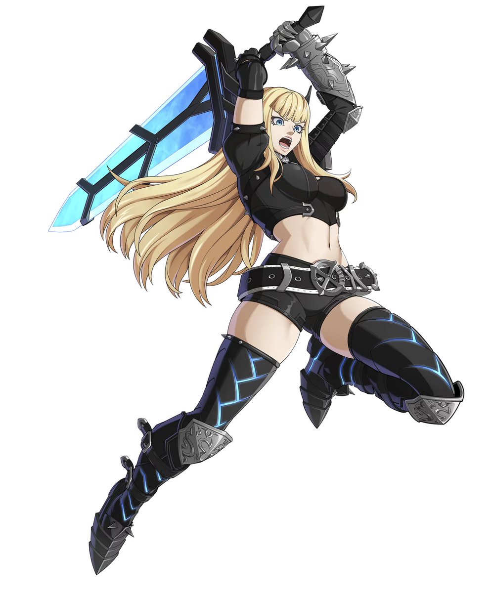 Magik | The Demon of Limbo

“A versatile close-range fighter, wielding the Soulsword and the magic of Limbo. She can use Dark Portal to teleport herself or projectiles around the field, capable of attacking from all sides. Place her Dark Portals strategically to tear your