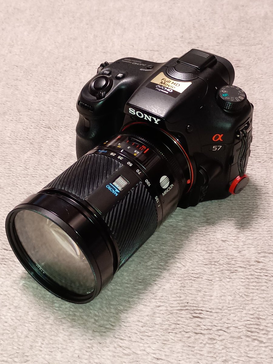 またAマウントレンズを買ってしまった… MINOLTA AF 28-135mm F4-4.5