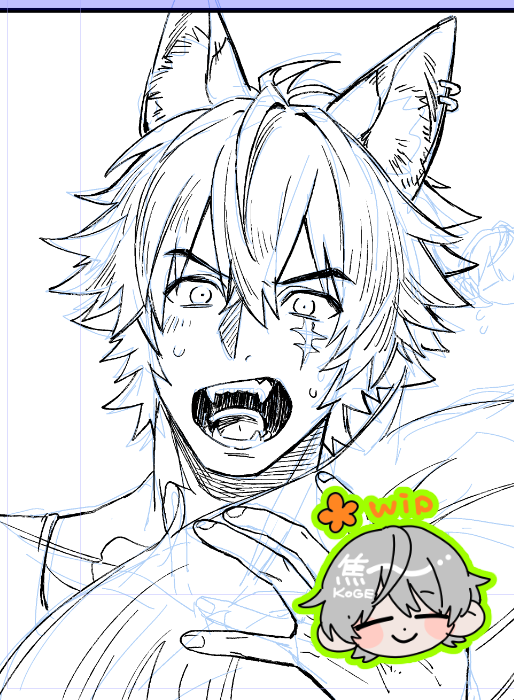 本当に終わんないけど描くこと自体は楽しい