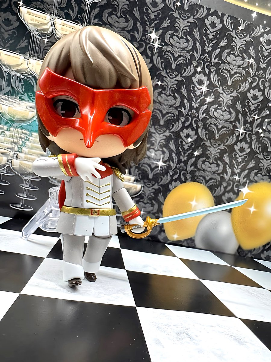 ペルソナ5 ザ・ロイヤル」 ねんどろいど 明智吾郎 怪盗服Ver. コード