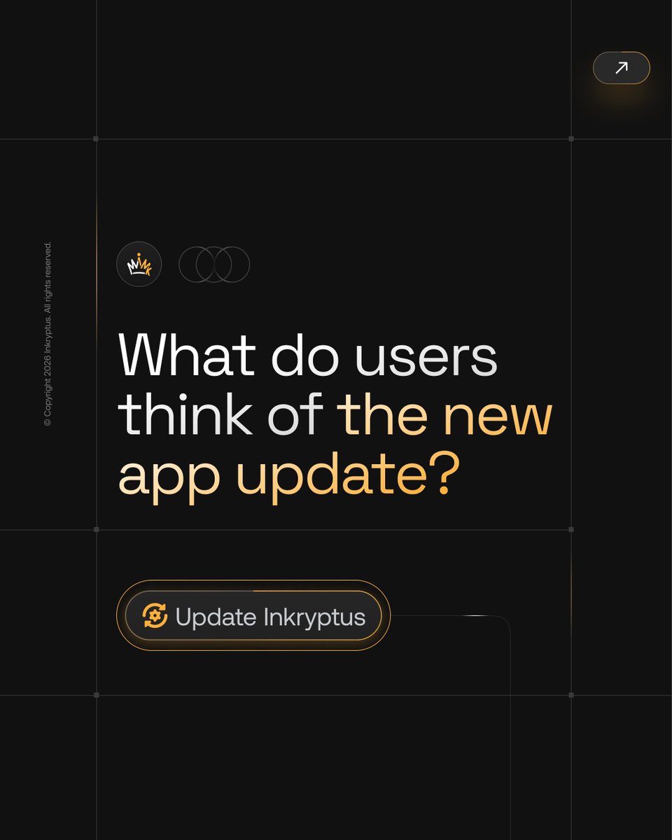 inkryptus's tweet image. Users are already highlighting improvements in navigation, clarity of information, and overall experience within the app.

Clear structure. Transparent execution. Update or download now.
#Inkryptus #Updates