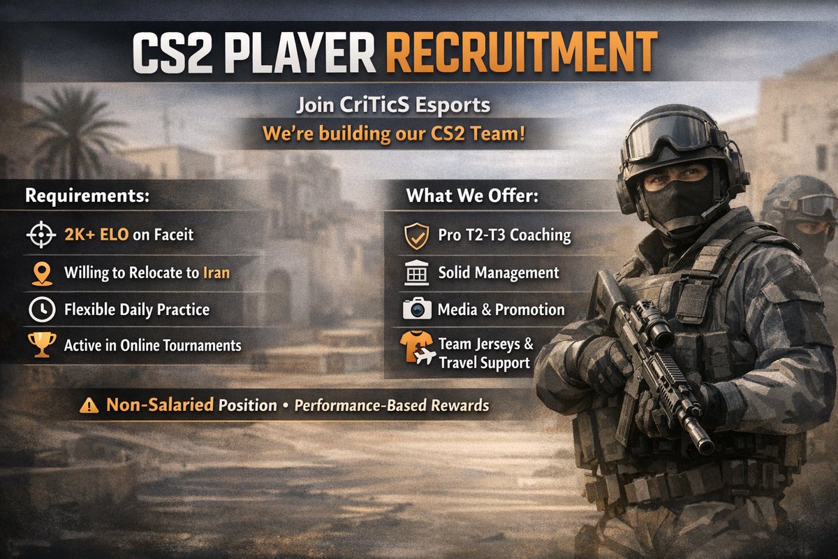 CriTicS Esports tweet media