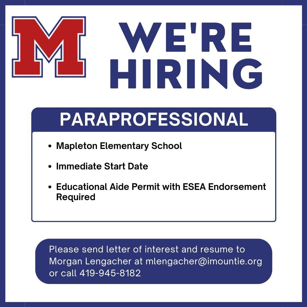 Mapleton Local Schools (@mapletonproud) on Twitter photo 