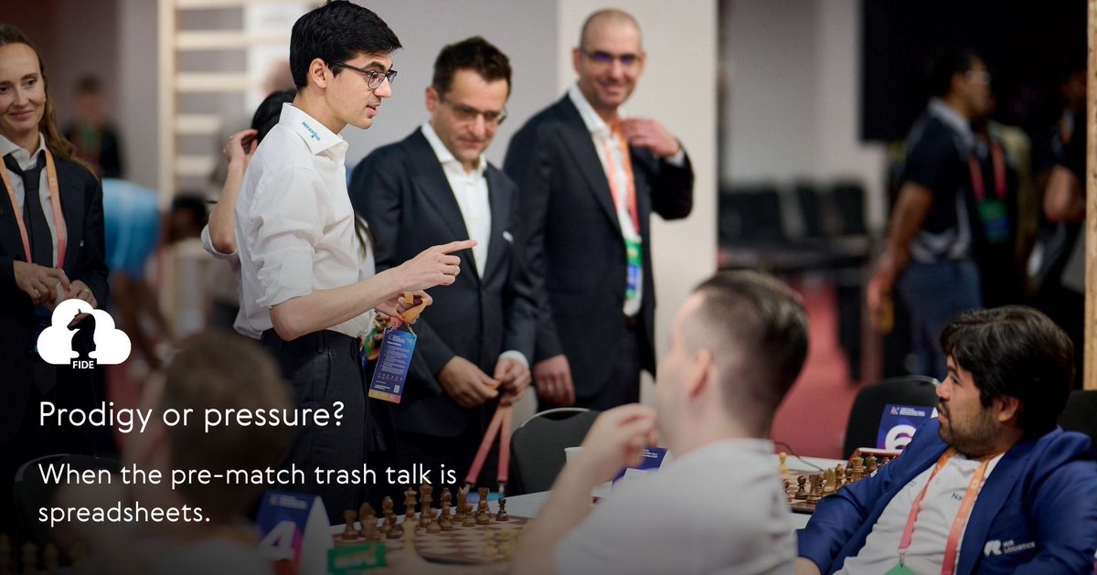 theworldchess's tweet image. Chess has a new feud… and it’s about analytics.

Anish Giri vs Hikaru Nakamura started a pre-Candidates spat over viewership, scheduling, and who actually brings the audience.

We wanted fireworks. We got spreadsheets.
buff.ly/OoPF86L 
#drama #Rivalry #chess
