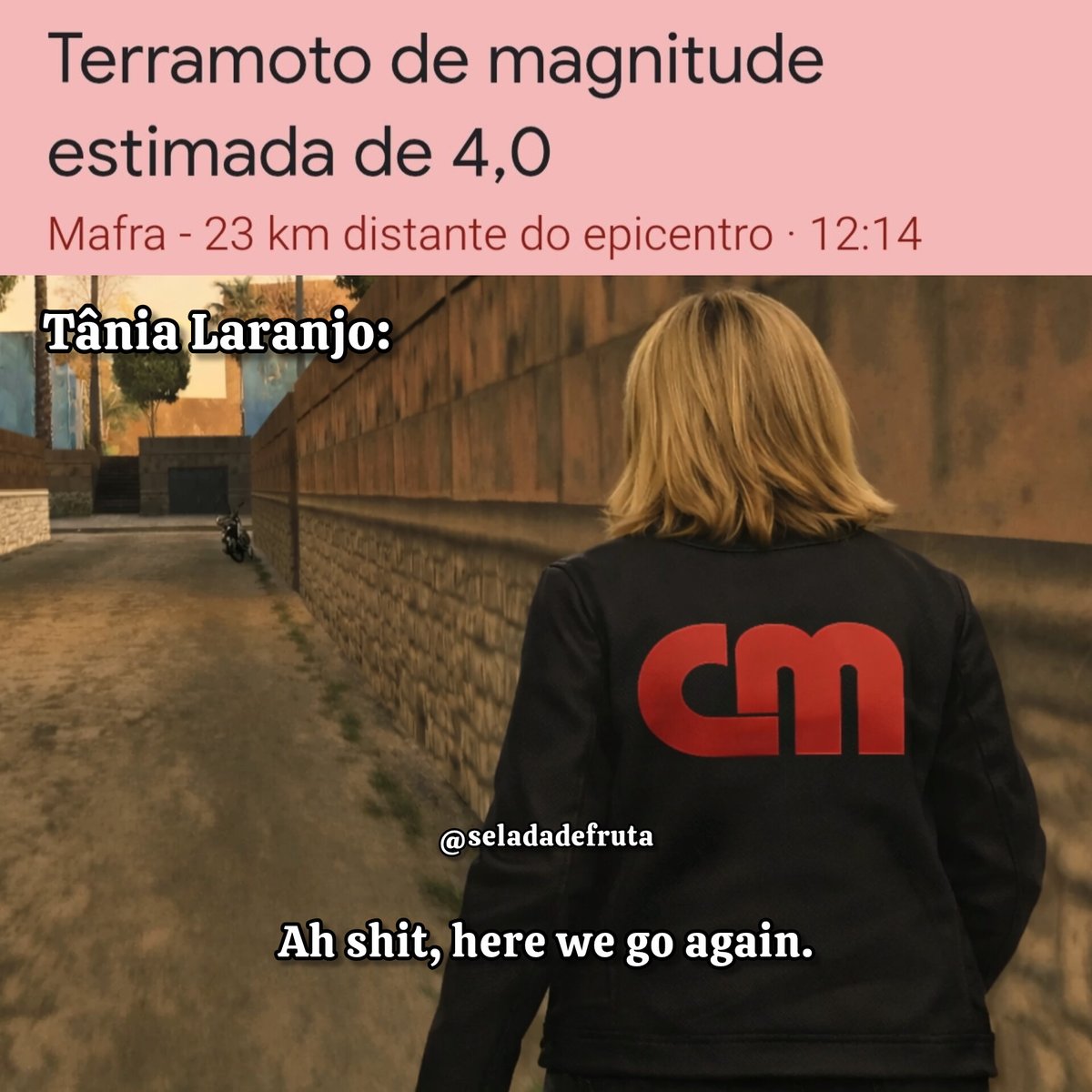 A Tânia Laranjo não tem descanso. 😌