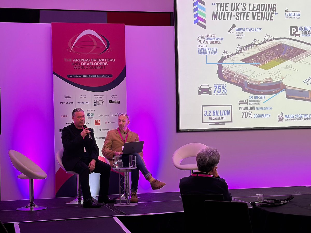 Coventry Building Society Arena tweet media