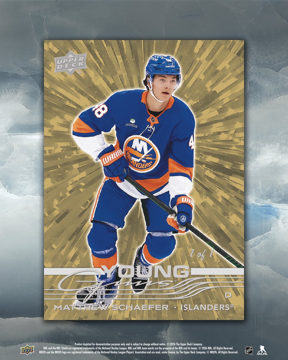 UpperDeckSports's tweet photo. 2025-26 Upper Deck Series 2 Hockey is almost here 🚨🔥

Wednesday, March 4th… the next wave of Young Guns arrives!

Chase top names like Matthew Schaefer, Michael Misa, and Easton Cowan as they make their mark in one of the hobby’s most iconic rookie sets 🏒 https://t.co/R6jRZzu31x