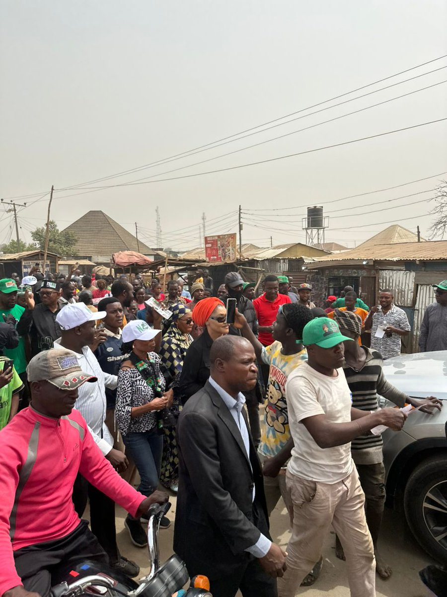 As we round up our campaign in the FCT election today,

HE PO leads the squad in support of Dr. Mo and his colleagues.

Please come out en masse to vote for ADC this Saturday, 21st February 2026.

Arise and shine, Nigeria — for a New Nigeria is Possible.