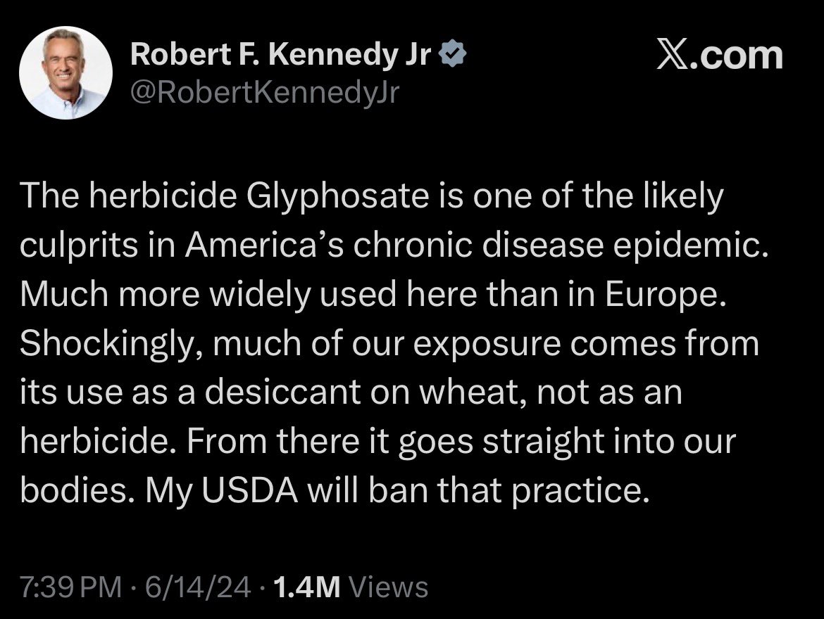 Meanwhile, <a href="/SecKennedy/">Secretary Kennedy</a> tweeting in 2024 …