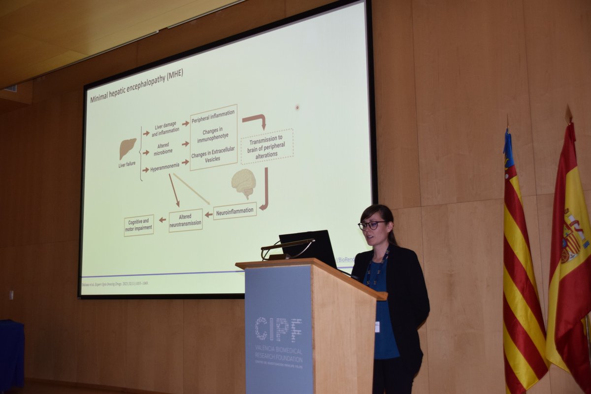 CIPFciencia's tweet photo. Fede Lucantoni presented today a seminar about how ROCK1 activation significantly increases entosis frequency, and revealed novel targets that could participate in this process. Mª Ángeles Pedrosa explained her work in neuroinflammation and cognitive impairment. #CIPFseminars https://t.co/YNihir003O