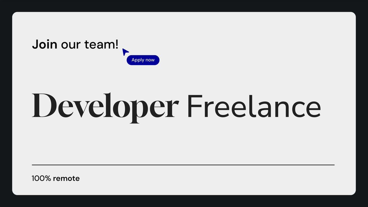elevenok_'s tweet photo. Buscamos Developer Freelance para sumarse a proyectos junto a Eleven 

Si tenés experiencia en VTEX y te interesa trabajar con un equipo internacional, nos encantaría conocerte 💙

 👉 Postulate acá: https://t.co/7aQsj6E5HF https://t.co/rTZYeOXK5W