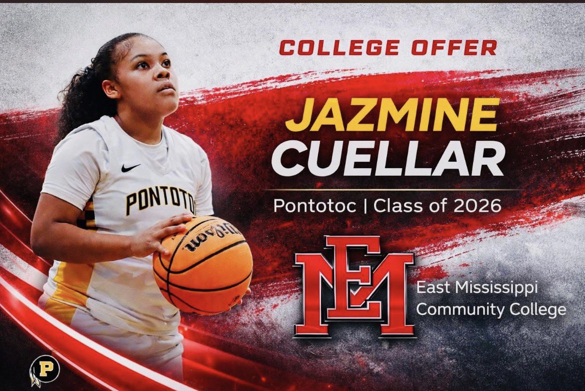 Blessed to receive an offer from <a href="/EMCC_WBK/">EMCC W. Basketball</a> !! <a href="/PLadyWarriors/">Pontotoc Girls Hoops</a> <a href="/TheKyleHeard/">Kyle Heard</a> <a href="/coachisaiahb/">Isaiah Butler</a>