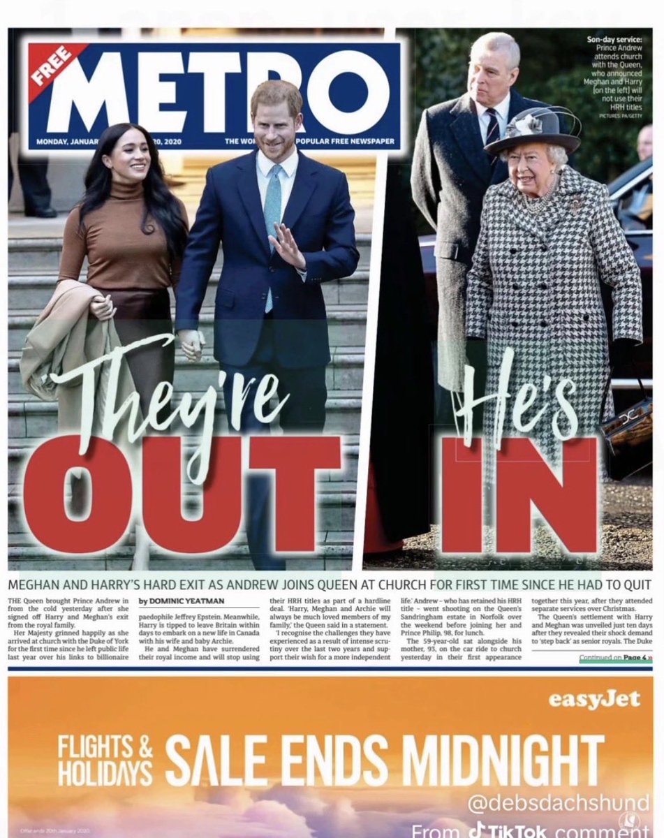 The royal family &amp;the British media  acting like they just grew a conscience? They knew. Whatever Andrew did, involved other members 
 of the family. 
The mainstream press have known about Prince Andrew, they protected him and the crown. It’s always protect the crown&amp; its clowns.