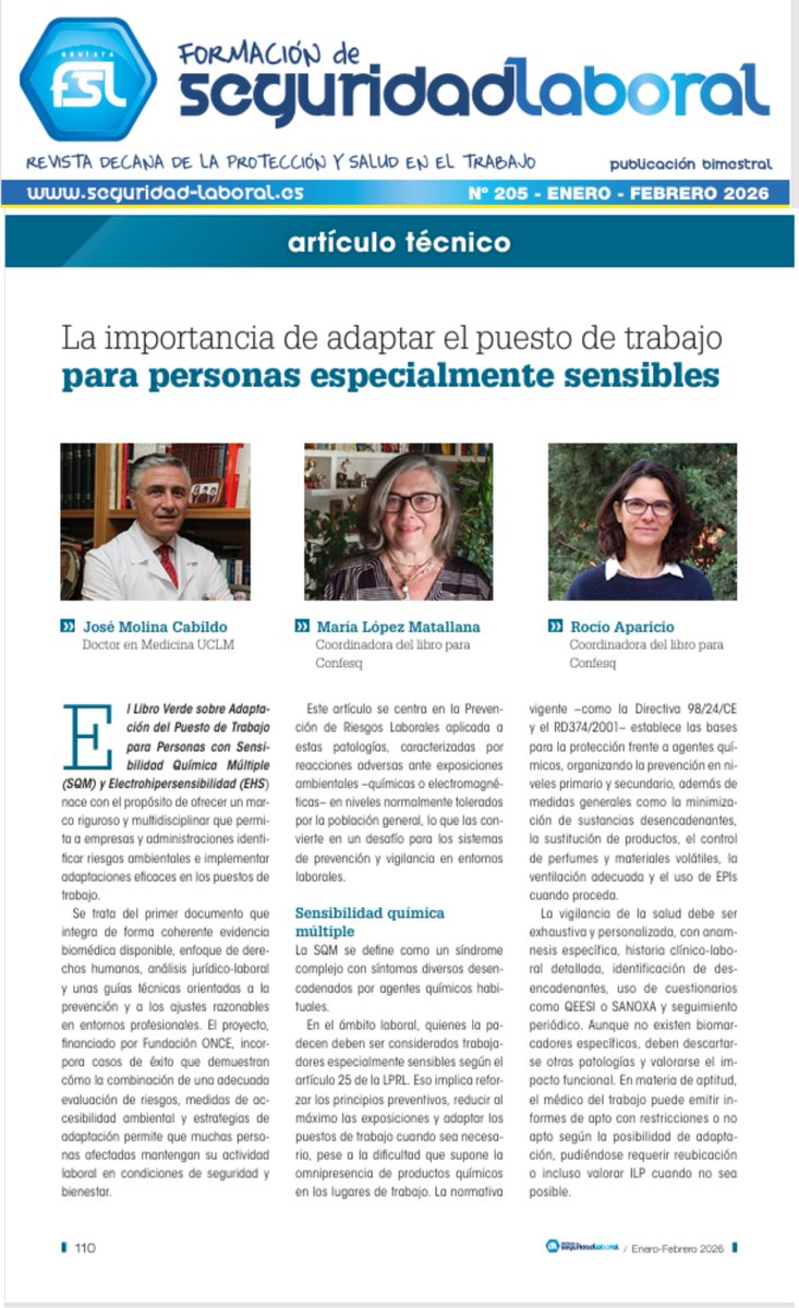 CONFESQ: Coalición Nacional de FM, SFC, SQM y EHS tweet media