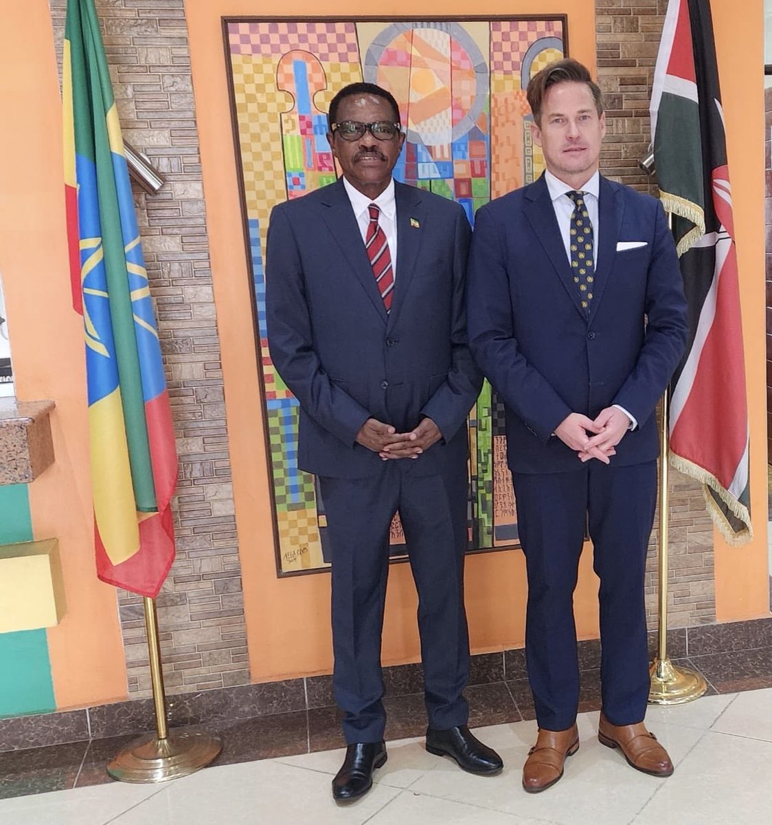 Ambassador General Bacha Debele Buta tweet media