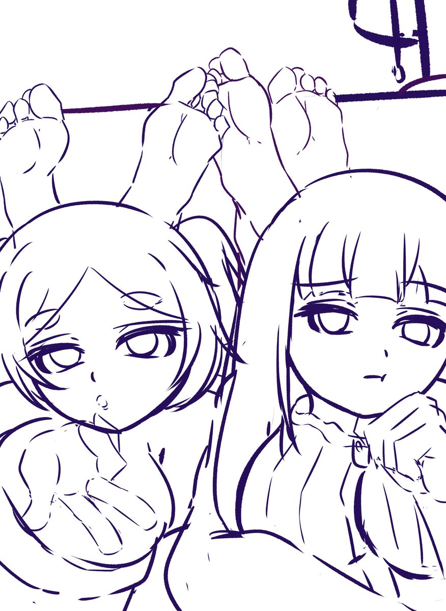 今月のやつのラフ 