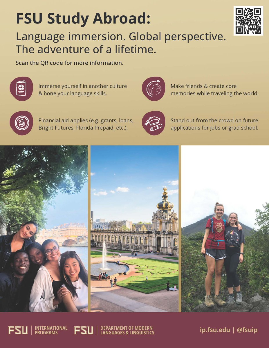 FSU Department of Modern Languages & Linguistics tweet media