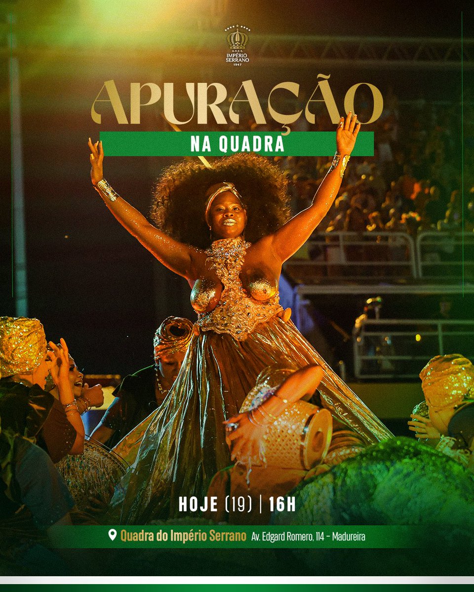 Império Serrano tweet media