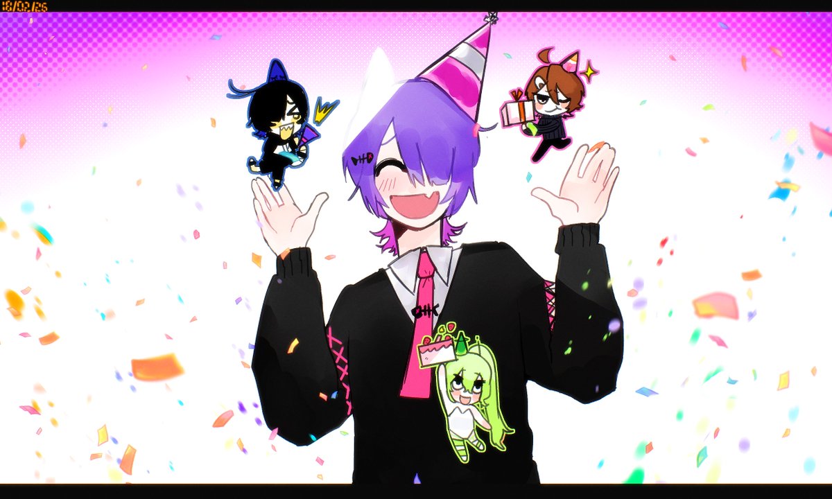 HAPPY BIRTHDAY MATTUH KURO!! ur an unc now :3🥳🎉🍾🍾🥳🎉💜🐈‍⬛
#bwaarts