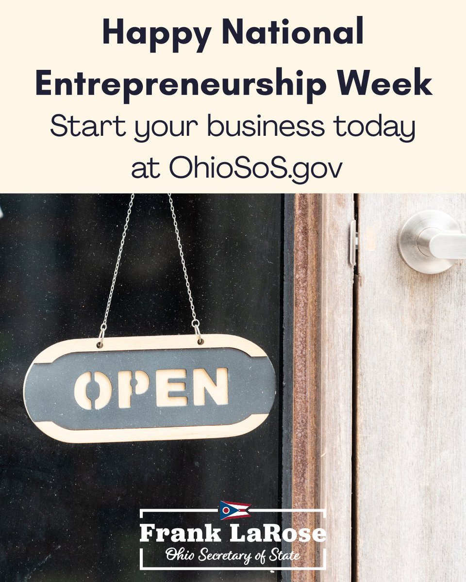 Ohio Secretary of State tweet media